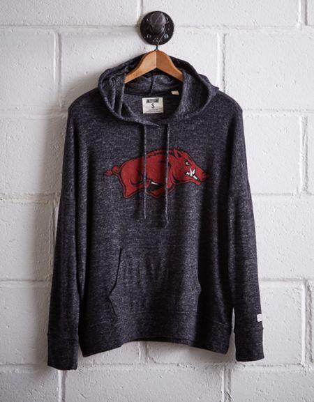 Tailgate Women's Arkansas Plush Hoodie