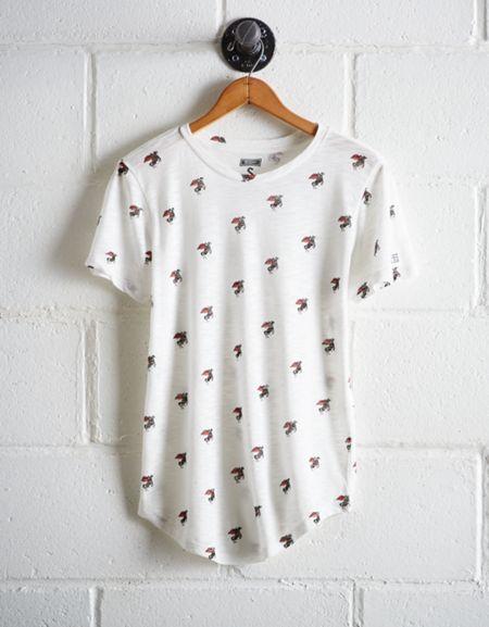 Tailgate Women's Texas Tech All-over Graphic Tee