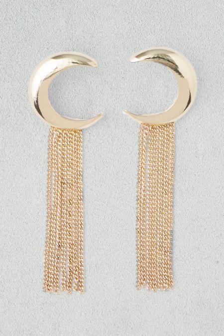 American Eagle Outfitters Ae Dangle Chain Earrings