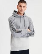 American Eagle Outfitters Ae Graphic Colorblock Pullover Hoodie