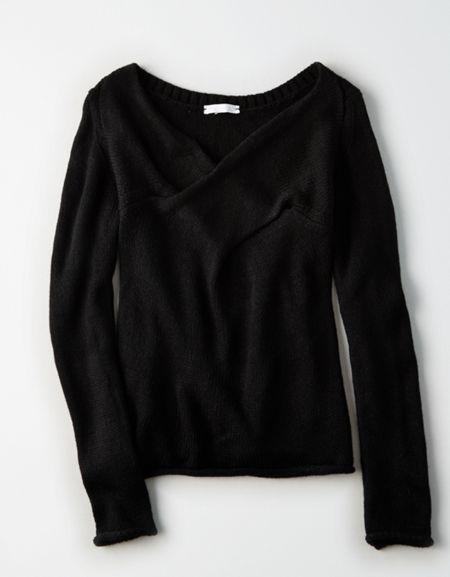 American Eagle Outfitters Don't Ask Why Cross-strap Sweater