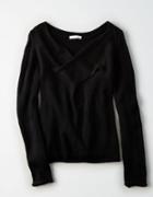 American Eagle Outfitters Don't Ask Why Cross-strap Sweater