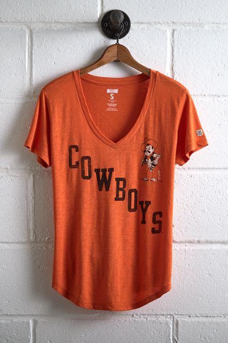 Tailgate Women's Oklahoma State Cowboys V-neck