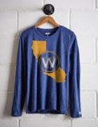 Tailgate Women's Golden State Long Sleeve T-shirt