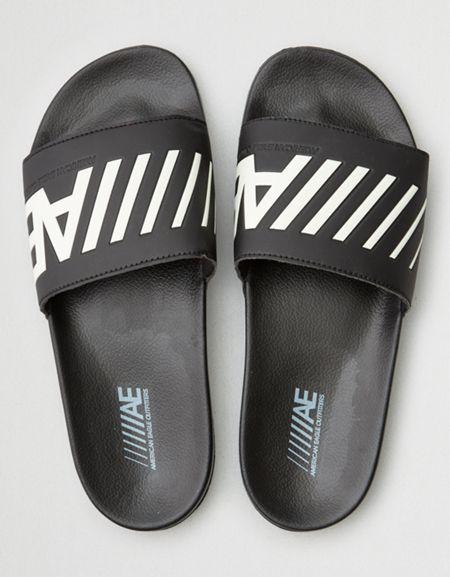 American Eagle Outfitters Ae Basic Logo Slide Sandal