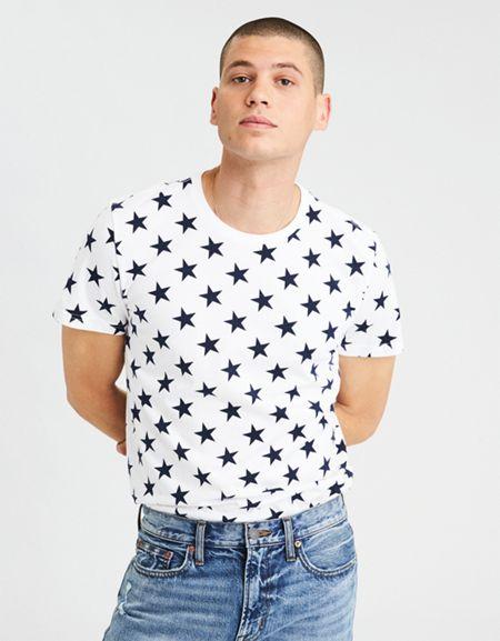 American Eagle Outfitters Ae Printed Americana T-shirt