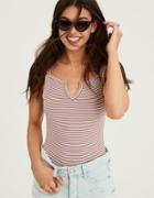 American Eagle Outfitters Ae Soft & Sexy Ribbed Tank Top Bodysuit