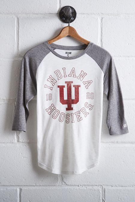 Tailgate Indiana Hoosiers Baseball Shirt