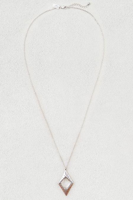 American Eagle Outfitters Ae Etched Pendant Necklace