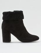 American Eagle Outfitters Ae Sherpa Cuff Bootie