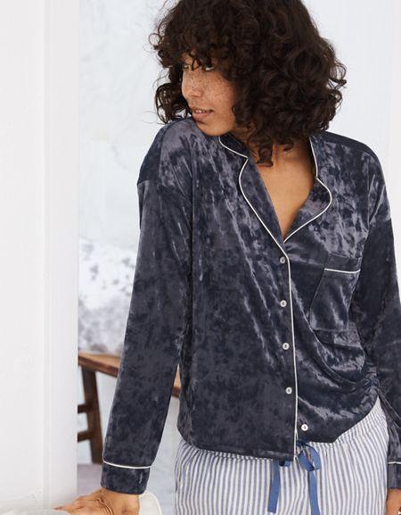 Aerie Velvet Sleep Top