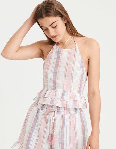 American Eagle Outfitters Ae Halter Top