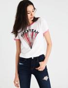 American Eagle Outfitters Ae Retro Ringer T-shirt