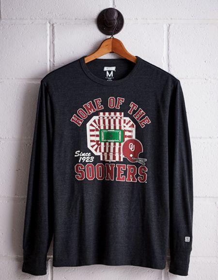 Tailgate Men's Oklahoma Long Sleeve T-shirt