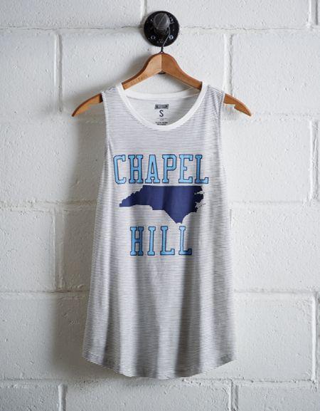 Tailgate Women's Unc Tar Heels Stripe Tank