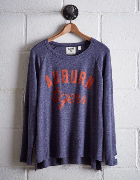 Tailgate Women's Auburn Plush Tee