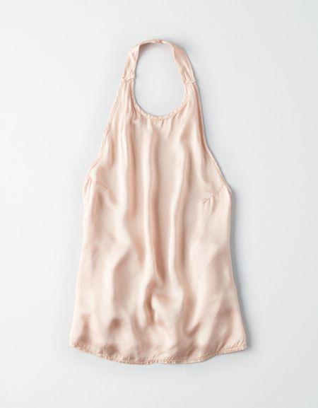 American Eagle Outfitters Don't Ask Why Open Back Tie Top