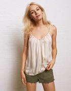 American Eagle Outfitters Don't Ask Why Tie Strap Cami