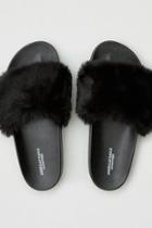 American Eagle Outfitters Ae Faux Fur Pool Slide