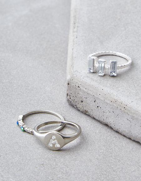 American Eagle Outfitters Ae Rings 3-pack