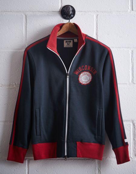 Tailgate Men's Wisconsin Track Jacket