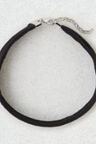 American Eagle Outfitters Ae Black Wide Suede Choker