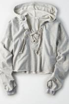 American Eagle Outfitters Don't Ask Why Lace-up Sweatshirt