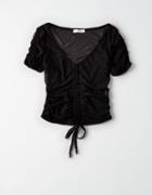 American Eagle Outfitters Don't Ask Why Mesh T-shirt