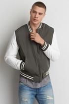 American Eagle Outfitters Ae Varsity Bomber Jacket