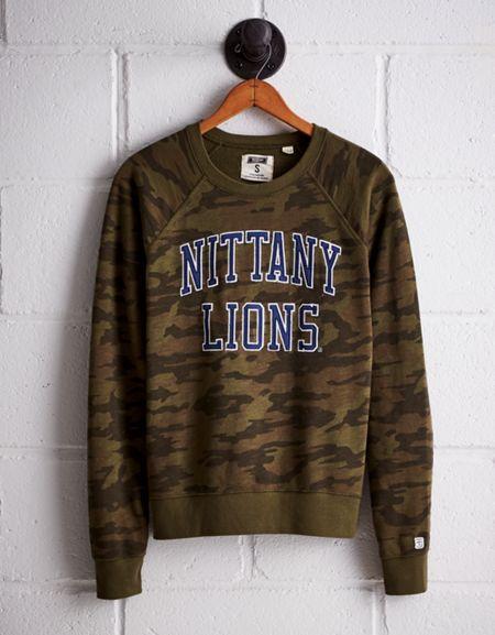 Tailgate Women's Penn State Camo Fleece Sweatshirt