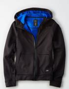 American Eagle Outfitters Ae Active Full-zip Heathered Hoodie