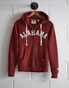 Tailgate Women's Alabama Zip Hoodie