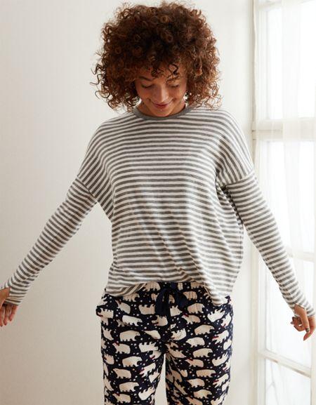 Aerie Striped Legging Tee