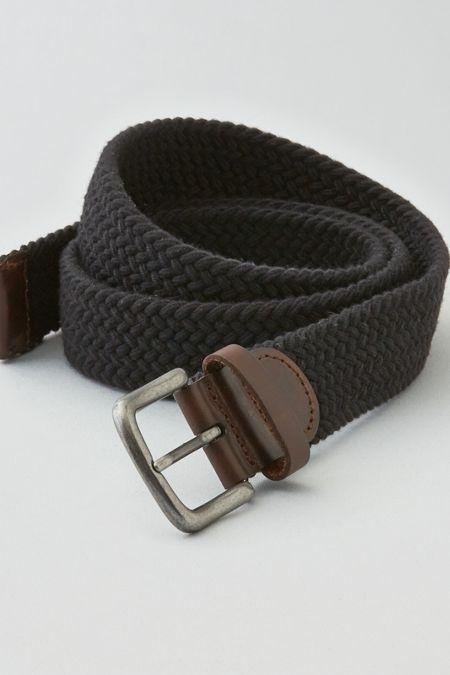 American Eagle Outfitters Ae Braided Canvas Belt