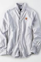 American Eagle Outfitters Ae Patch Oxford Shirt