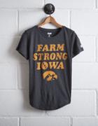 Tailgate Women's Iowa Farm Strong T-shirt