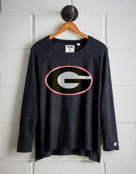 Tailgate Women's Georgia Bulldogs Plush Tee