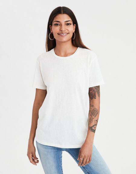 American Eagle Outfitters Ae Oversized Boyfriend Tee