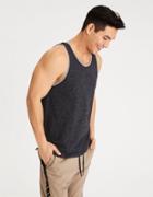 American Eagle Outfitters Ae Tipped Edge Tank Top