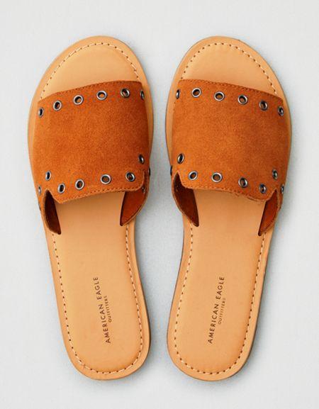 American Eagle Outfitters Ae Suede Loafer Slide Sandal