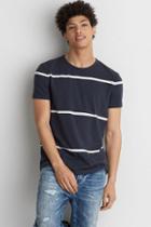 American Eagle Outfitters Ae Flex Short Sleeve Wide Stripe T-shirt