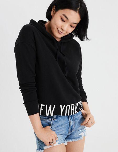 American Eagle Outfitters Ae New York City Graphic Hoodie