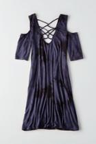 American Eagle Outfitters Ae Cage Front Shift Dress