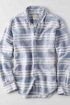 American Eagle Outfitters Ae Classic Stripe Linen Shirt