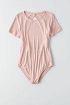 American Eagle Outfitters Ae Soft & Sexy Short Sleeve Bodysuit