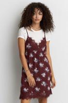 American Eagle Outfitters Ae Printed Slip Dress