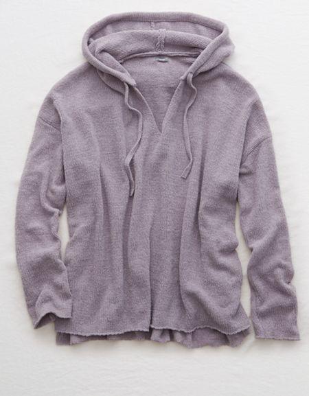 Aerie Plush Hoodie Sweater