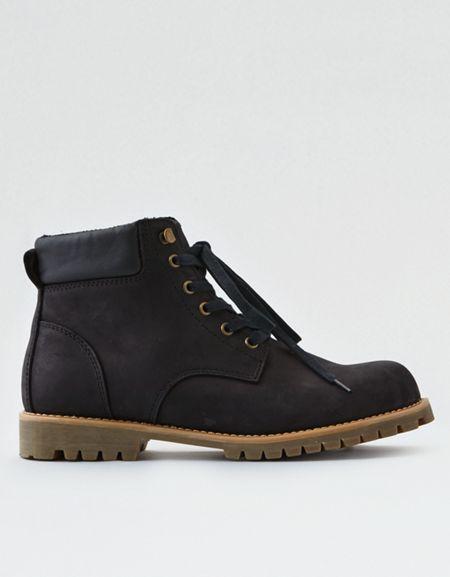 American Eagle Outfitters Ae Suede Round Toe Boot
