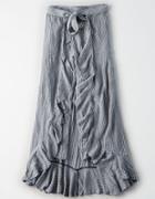 American Eagle Outfitters Ae Gingham Ruffle Skort Pants