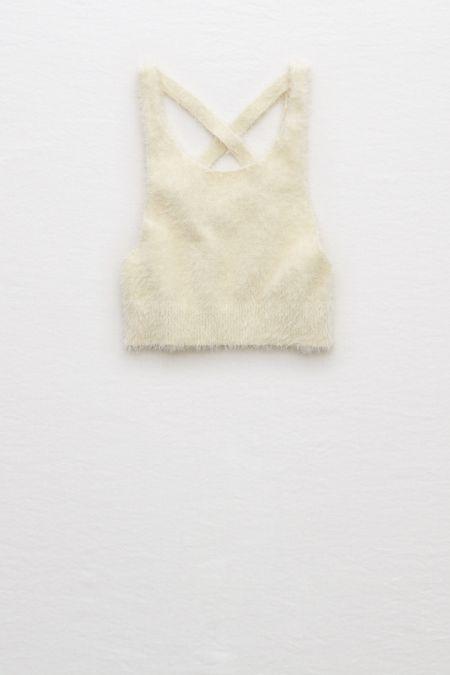 Aerie Fuzzy Crop Tank